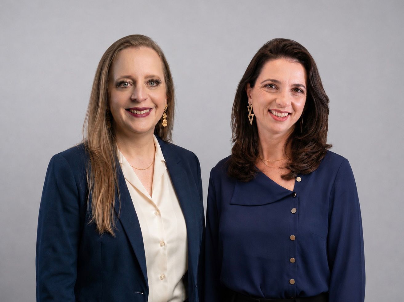 Juliana Harmatiuk e Ariane Iwanko